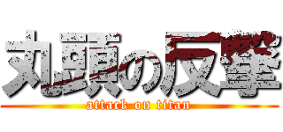 丸頭の反撃 (attack on titan)