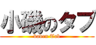 小磯のタブ (baden Tab)