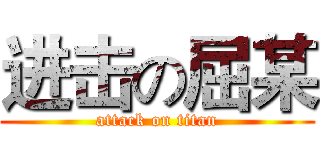进击の屈某 (attack on titan)