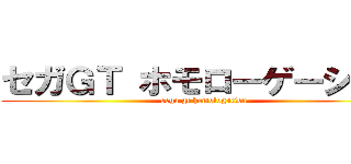 セガＧＴ ホモローゲーション (sega gt homologation)