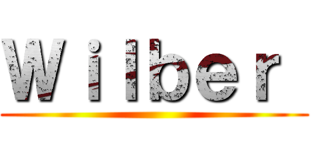 Ｗｉｌｂｅｒ  ()