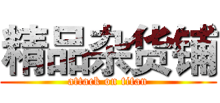 精品杂货铺 (attack on titan)