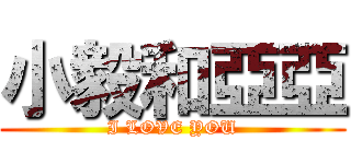 小毅和亞亞 (I LOVE YOU)