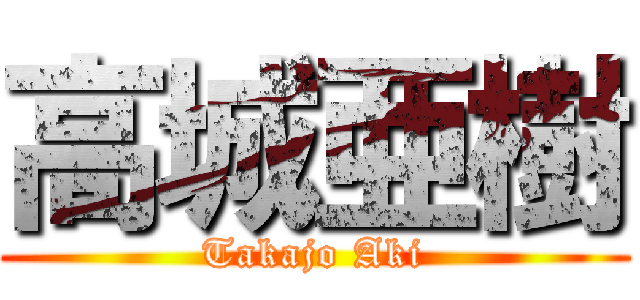 高城亜樹 (Takajo Aki)