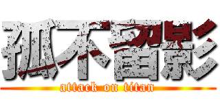 孤不留影 (attack on titan)