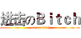 进击のＢｉｔｃｈ (you are bitch)
