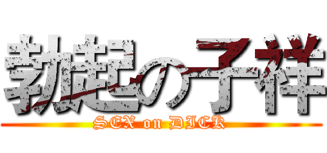 勃起の子祥 ( SEX on DICK )