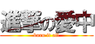 進撃の愛中 (burn it all)