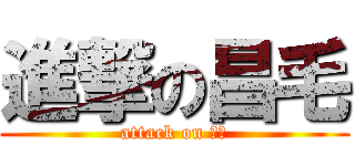 進撃の昌毛 (attack on ㄔㄇ)