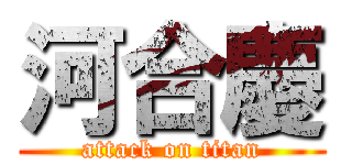 河合慶 (attack on titan)