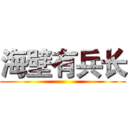 海壁有兵长 ()