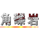 角 礫 岩 ()