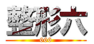 整形六 (666)
