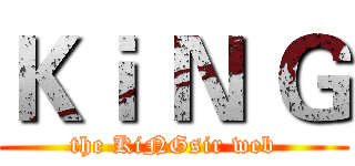 Ｋｉ Ｎ Ｇ (the KiNGsir web)