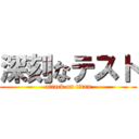 深刻なテスト (attack on titan)