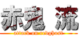 赤鬼 流 (attack on redghost)