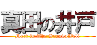 真田の井戸 (Meet in The SanadaWell)