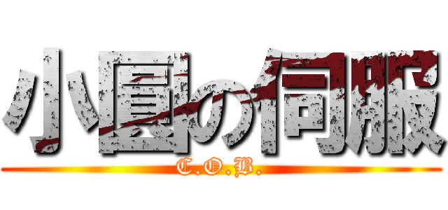 小圓の伺服 (C.O.B.)