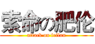 索命の肥伦 (attack on feilun)