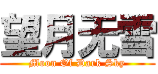 望月无雪 (Moon Of Dark Sky)