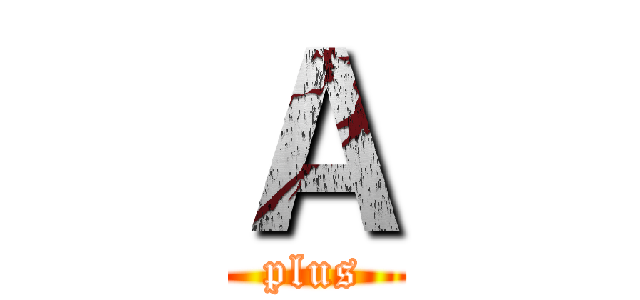 Ａ (plus)