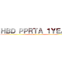 ＨＢＤ ＰＰＲＴＡ １ＹＥＡＲ (attack on titan)