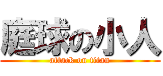 庭球の小人 (attack on titan)