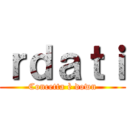 ｒｄａｔｉ (Concetta è down)