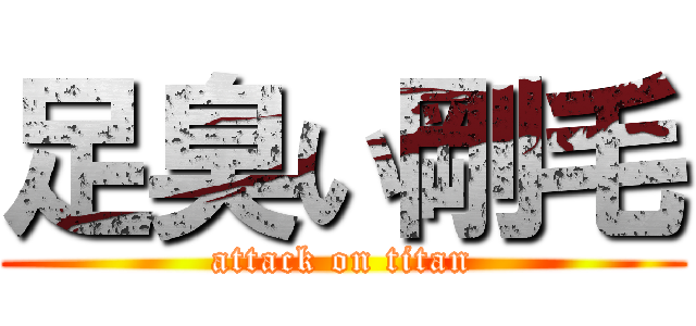 足臭い剛毛 (attack on titan)