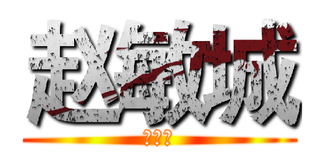 赵敏城 (你好帅)