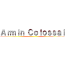 Ａｒｍｉｎ Ｃｏｌｏｓｓａｌ ()