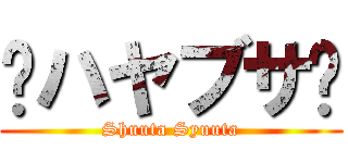 ☻ハヤブサ☻ (Shuuta Syuuta)