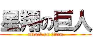 星翔の巨人 (attack on titan)