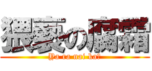 猥褻の腐霜 (Ya ra nai ka?)