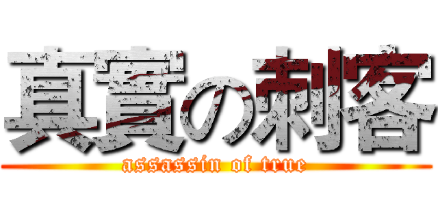 真實の刺客 (assassin of true)