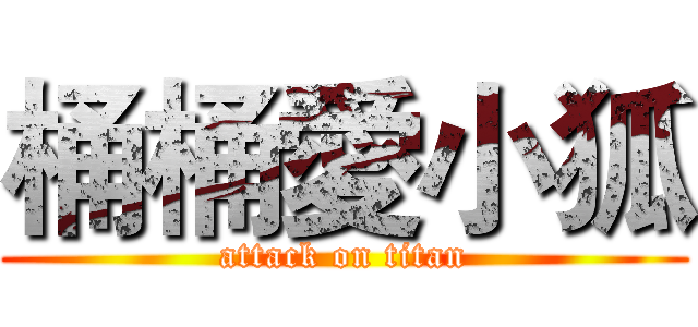 桶桶愛小狐 (attack on titan)