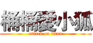 桶桶愛小狐 (attack on titan)