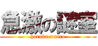 急激の謎室 (haruka amuro)
