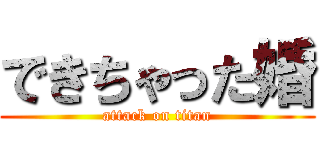 できちゃった婚 (attack on titan)