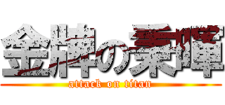 金牌の秉暉 (attack on titan)