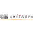軟體 ｓｏｆｔｗａｒｅ (Software)