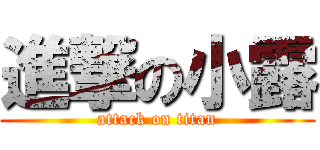 進撃の小露 (attack on titan)