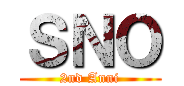 ＳＮＯ (2nd Anni)