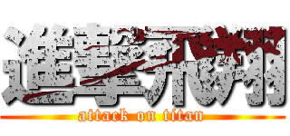 進撃飛翔 (attack on titan)