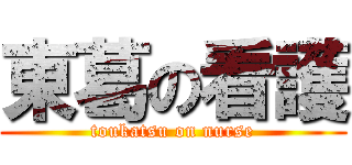 東葛の看護 (toukatsu on nurse)