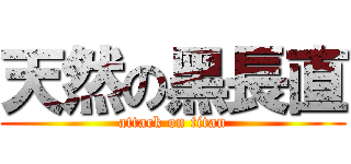 天然の黑長直 (attack on titan)