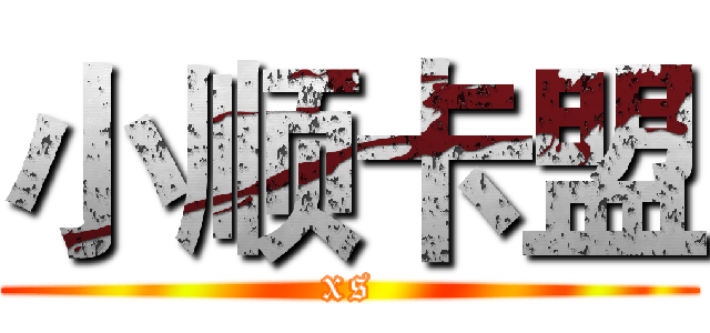 小顺卡盟 (xs)