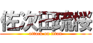 佐次田琉桜 (attack on titan)
