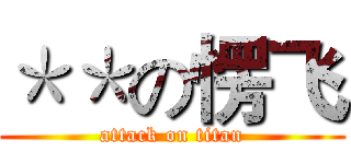 ＊＊の愣飞 (attack on titan)