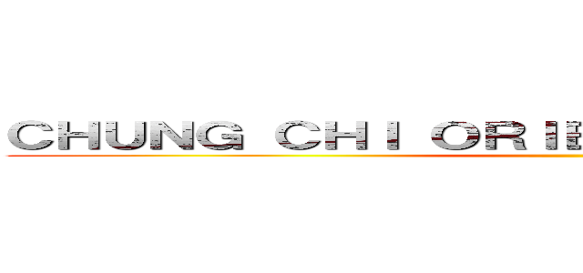 ＣＨＵＮＧ ＣＨＩ ＯＲＩＥＮＴＡＴＩＯＮ ＣＡＭＰ ()